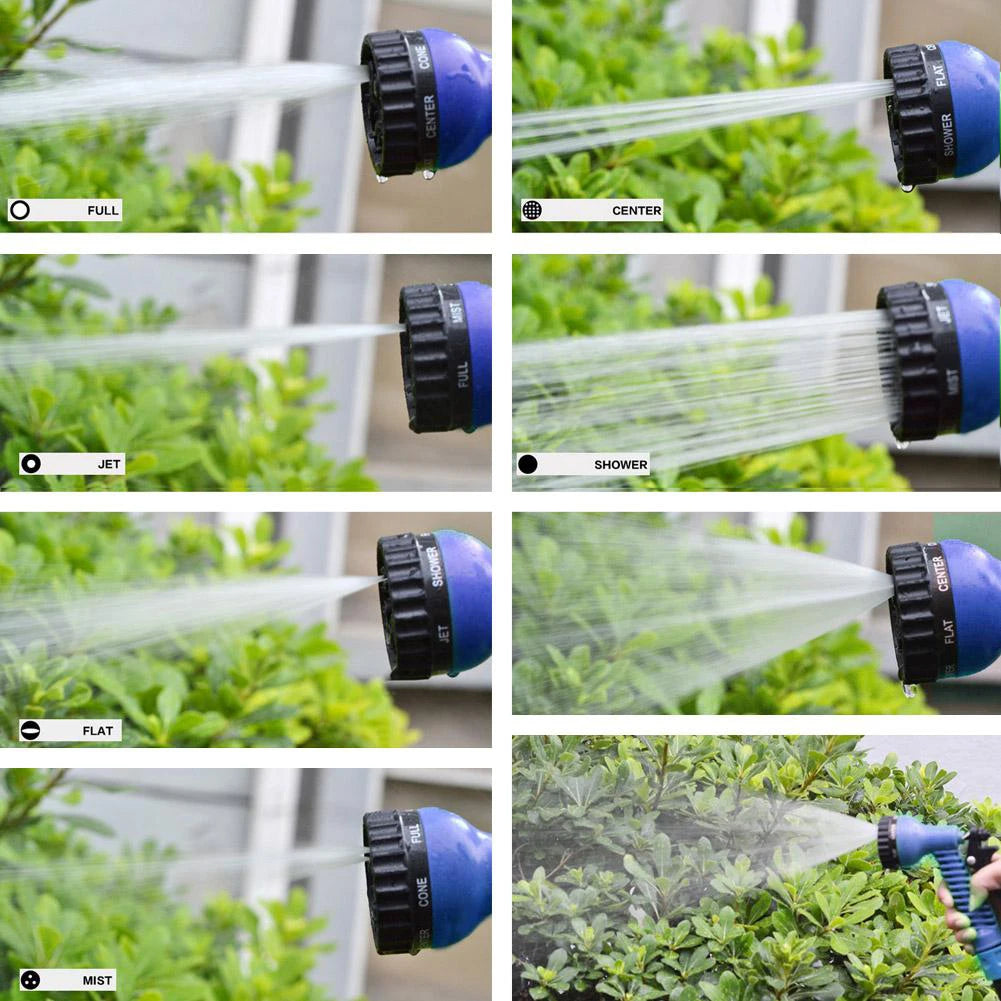 Premium 50ft Magic Hose Pipe for Home, Lawn & Car Washing