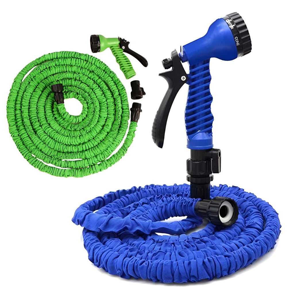 Premium 50ft Magic Hose Pipe for Home, Lawn & Car Washing