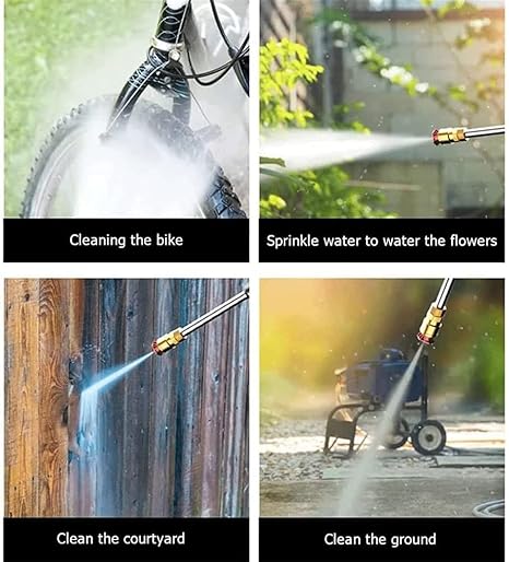 Automatic Cordless High-Pressure Cleaning Car Wash Spray Gun Anytime, Anywhere